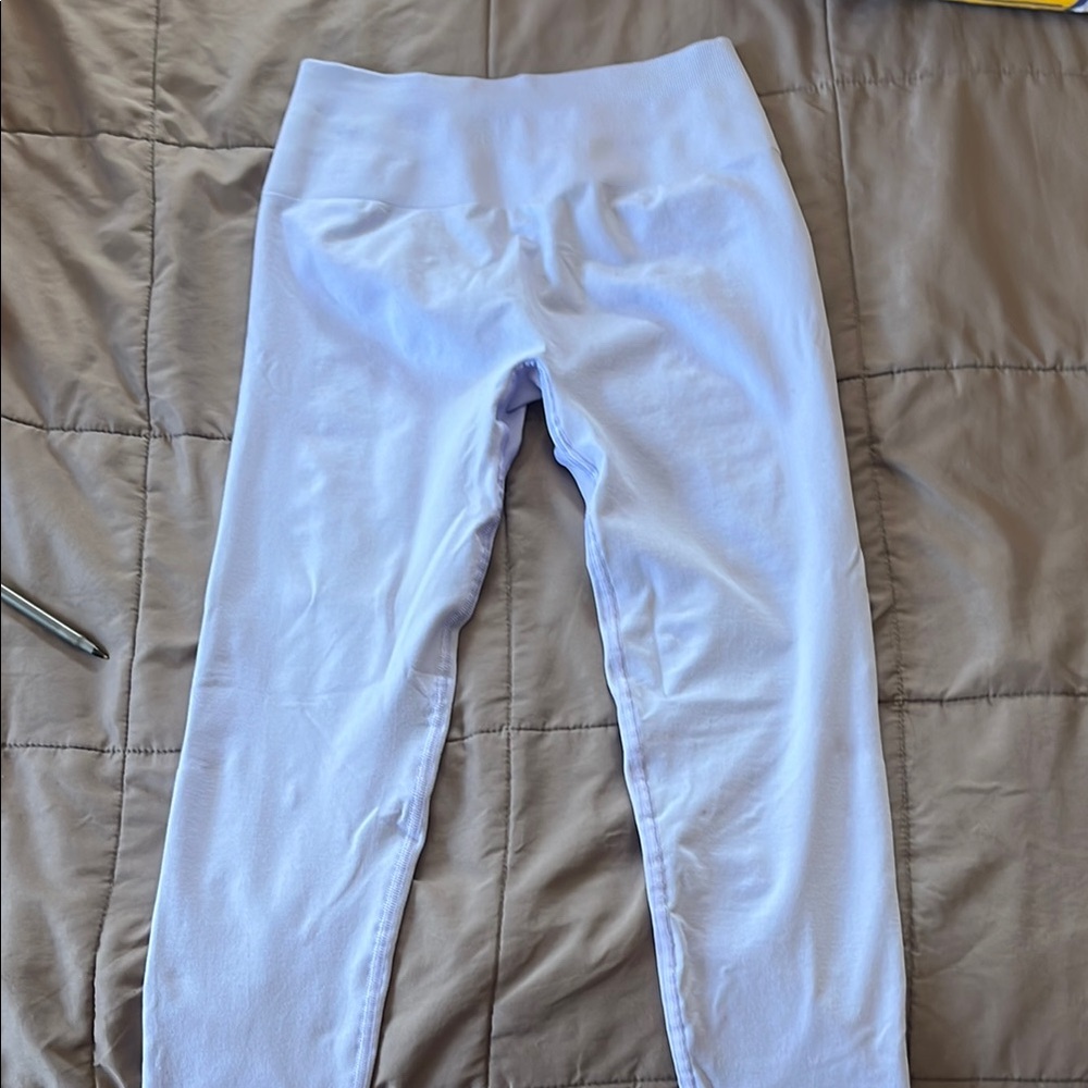 Woman Blue Leggings